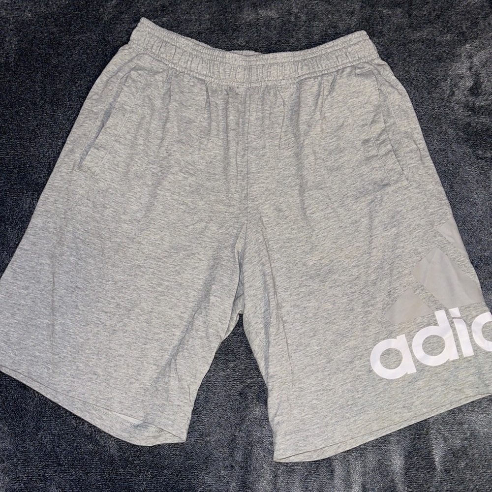 Grey Adidas men’s shorts